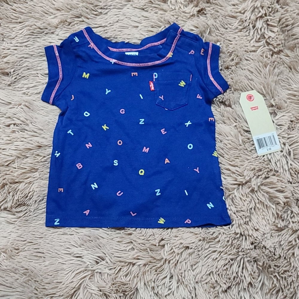 Alphabet Pattern T-shirt - Picture 3 of 5